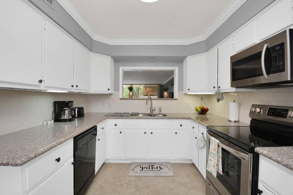 Double Master Suites Condo Near Med Ctr, Nrg Arena 2 Houston Exterior foto